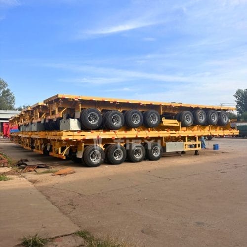 Flatbed Semi trailer